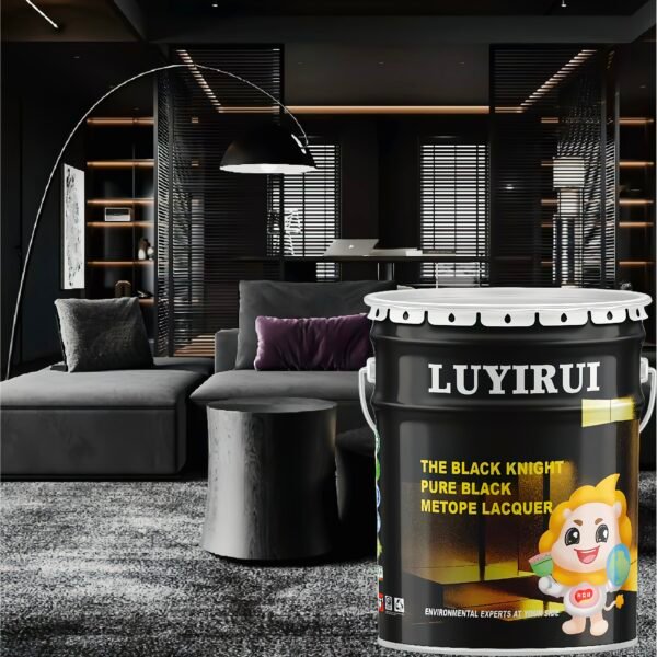 Black Knight Pure Black Wall Paint - Image 2