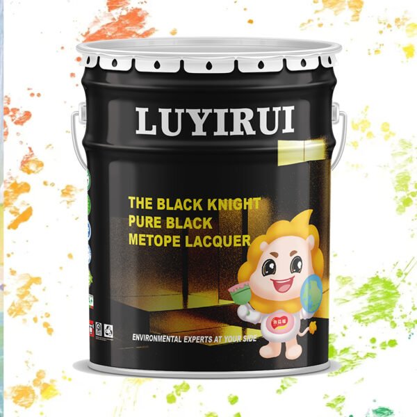 Black Knight Pure Black Wall Paint