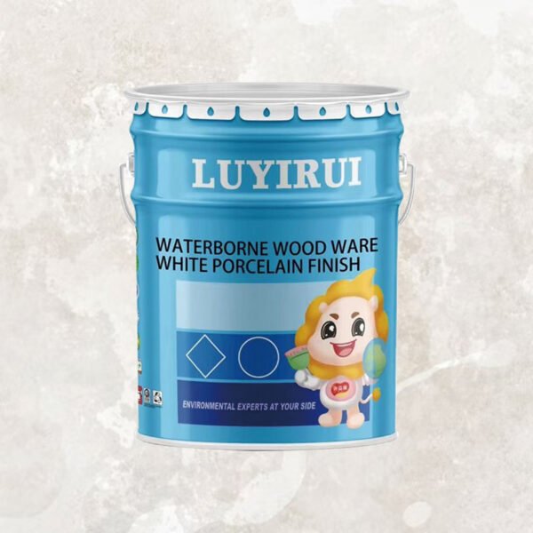 Waterborne White Porcelain Finish